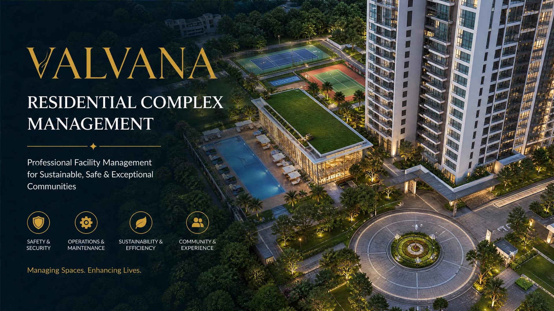 إدارة المجمعات السكنية والأنظمة المتكاملة - VALVANA