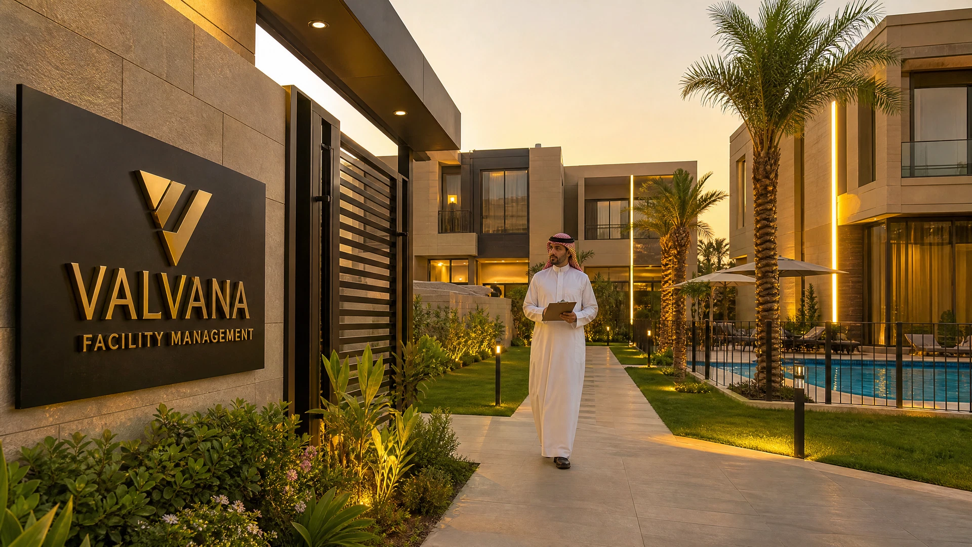 مشروع العارض ضمن مشاريع VALVANA لإدارة المرافق في الرياض