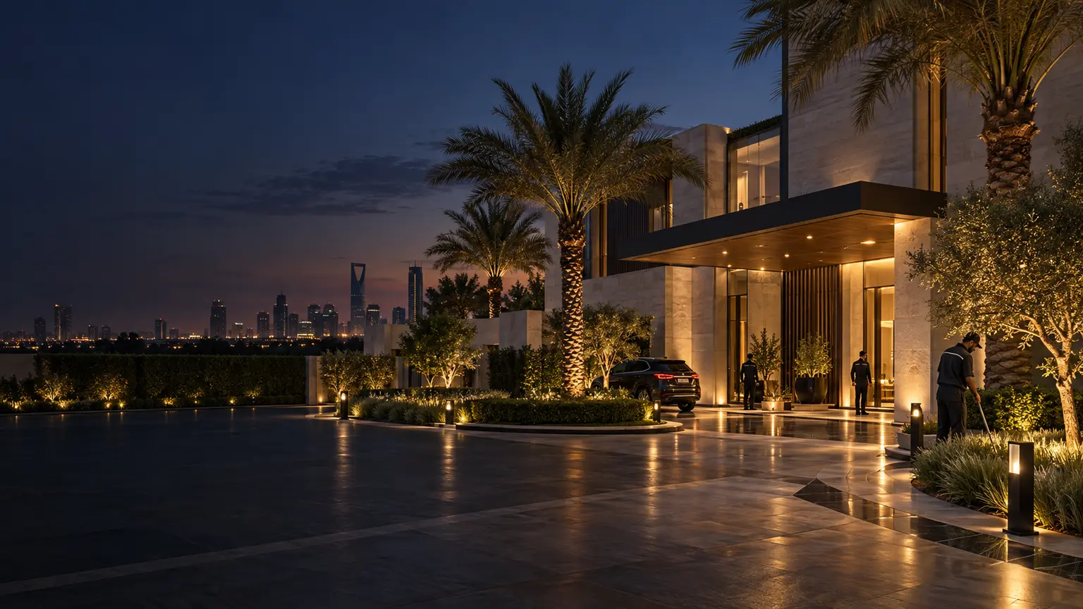 مجمع سكني حديث بإدارة مرافق احترافية